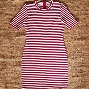 Aritzia Sunday Best Striped Miller Dress | size 6